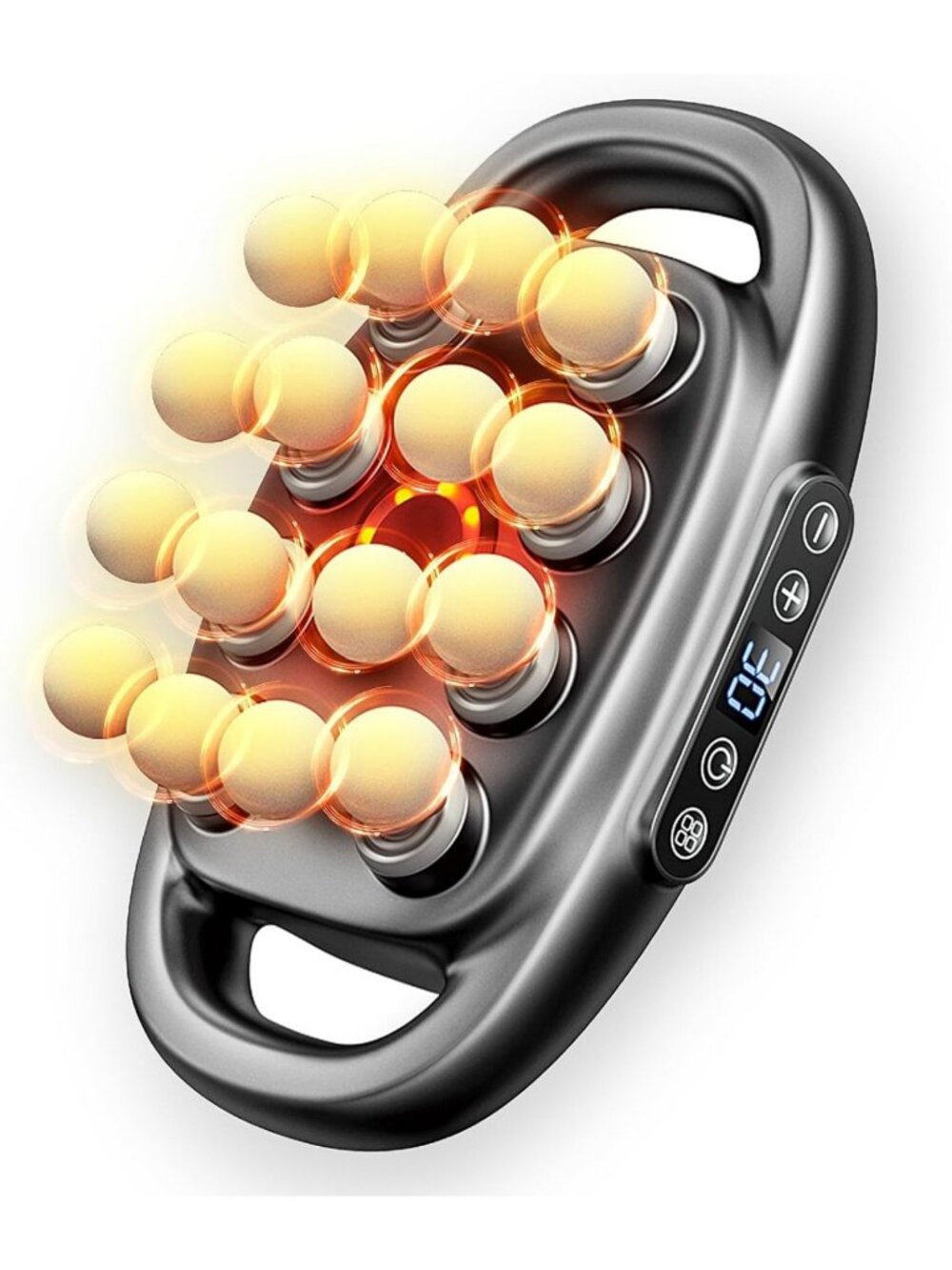 16-Head Deep Tissue Massage Gun - 2026 Upgrade for Back & Muscle Relief